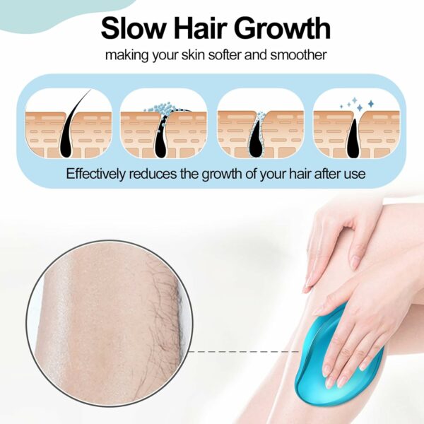 Gomme magique en cristale d'epilation