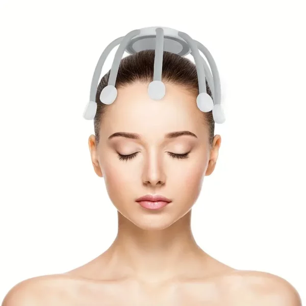 Appareil de massage électrique automatique pour la tête – 4 modes de vibration – Image 5
