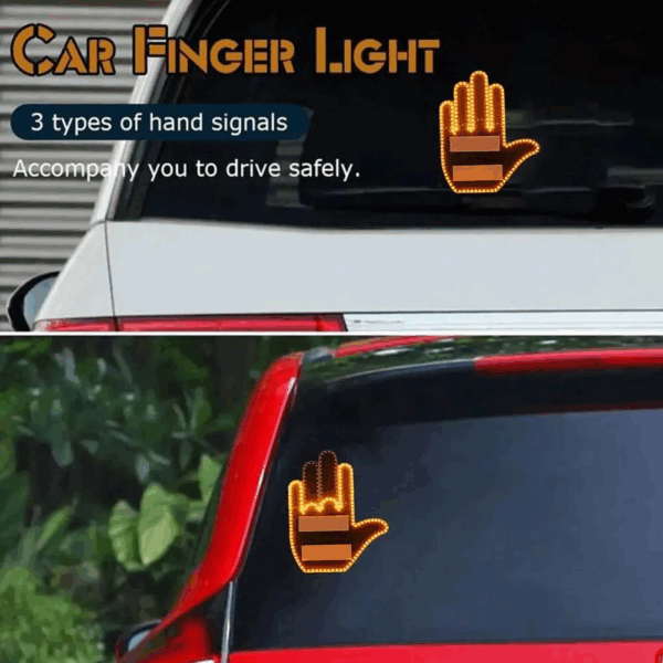Lumière doigt signalétiques de voiture – Image 2