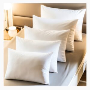 Lot de 5 Oreillers Orthopédiques Lavable