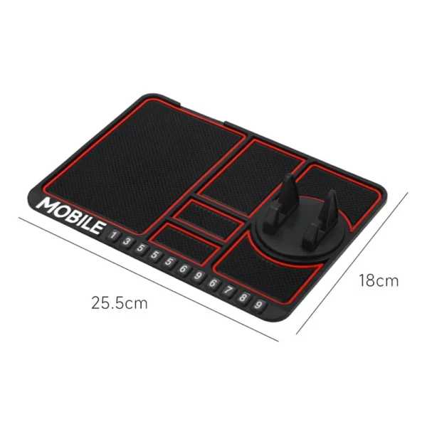 Silicone Car Anti-Slip Mat Auto Phone Holder Sticky Anti Slide – Image 4