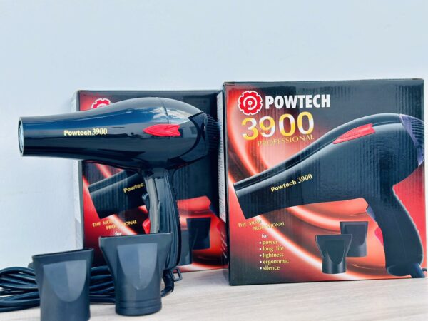POWTECH Sèche Cheveux Noir