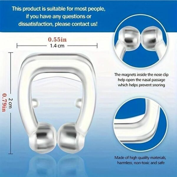 Dispositif Nasal Anti Ronflement - 4pcs Avec Box – Image 3