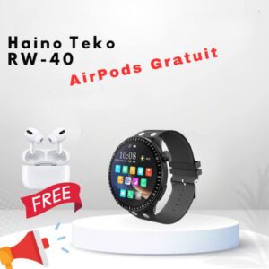 Haino Teko RW-40 noir +airpods gratuit
