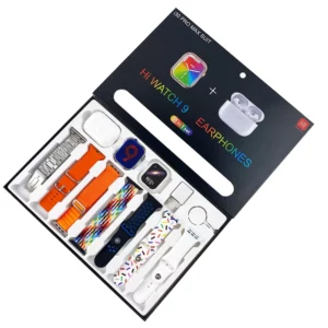 Montre connectée I30 Pro Max 11 en 1 + AirPods + 7 bracelets